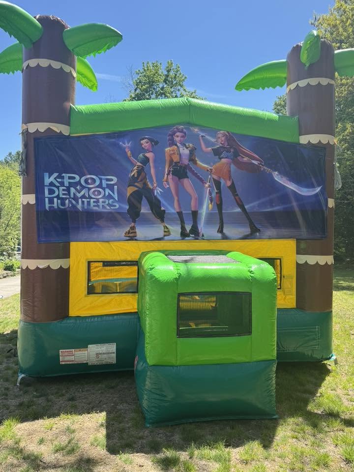 K-Pop Demon Hunters bounce house 2